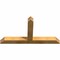 Ekena Millwork Portland Rough Sawn Timber Gable Bracket, Western Red Cedar, 48"W x 26"H x 4"D x 4"F, 13/12 Pitch GBW048X26X0404POR00RWR - alternate 4